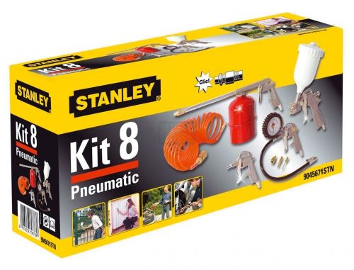 Комплект аксесоари за компресор 8 части Stanley 9045671