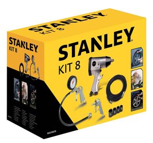 Комплект аксесоари за компресор 8 части Stanley 9045769