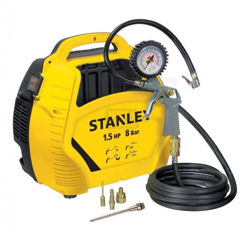 Въздушен компресор 8 бара Stanley 8215190 с аксесоари