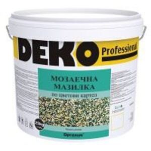 Мозаечна мазилка за цокли по картел DEKO Professional Мозаечна мазилка за цокли по картел DEKO Professional