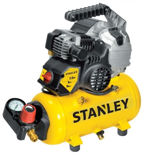 Въздушен компресор 8 бара 6 л Stanley HY227/8/6E