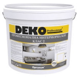 Професионална интериорна боя клас 2 Deko Professional Професионална интериорна боя клас 2 Deko Professional