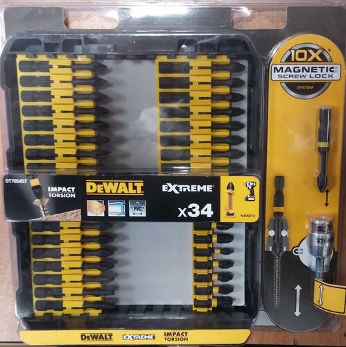 Комплект накрайници и битове Dewalt DT70545T 34 части