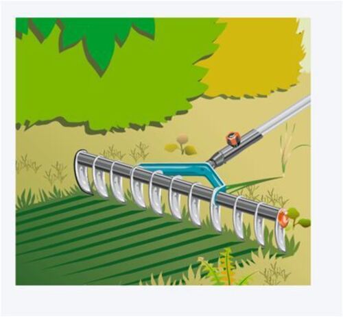Гребло аератор едностранно Gardena combisystem 35 см
