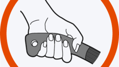 Алуминиева дръжка Gardena combisystem Ergoline 130 см