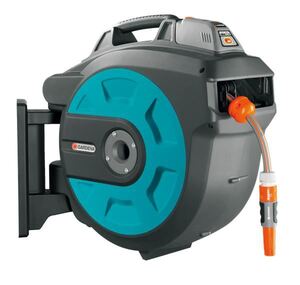 Акумулаторна стенна кутия за маркуч Gardena 35 м automatic Акумулаторна стенна кутия за маркуч Gardena 35 м automatic