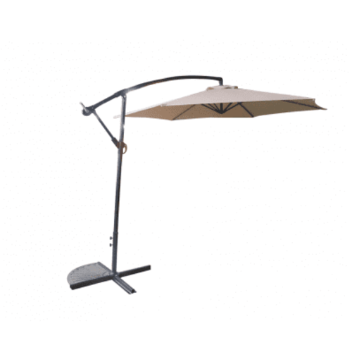 Чадър градински Лале с метална стойка и механизъм 3 м