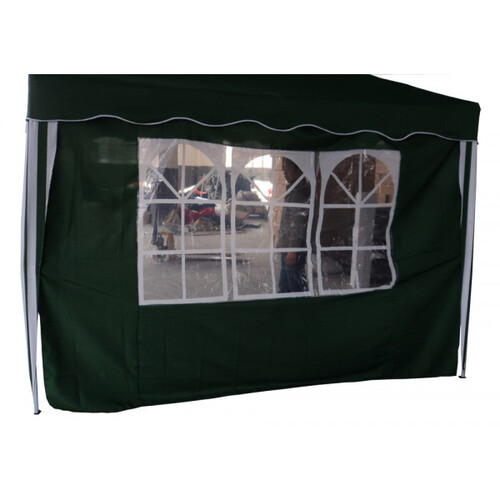 Страница за шатра с прозорец от полиестер 2.95 x 1.95 м