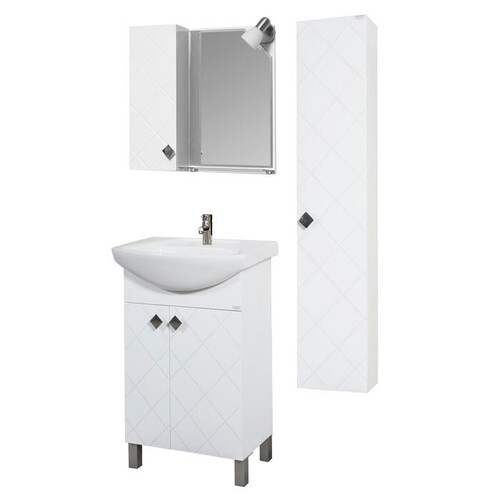 Горен шкаф за баня Орбита с плавно затваряне Makena