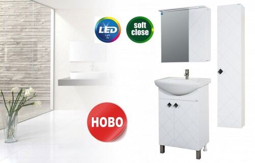 Долен шкаф за баня Орбита с плавно затваряне Makena