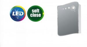 Горен шкаф за баня Бъбъл с плавно затваряне Makena