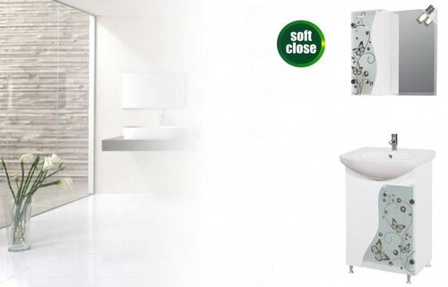 Долен шкаф за баня Елит с плавно затваряне Makena