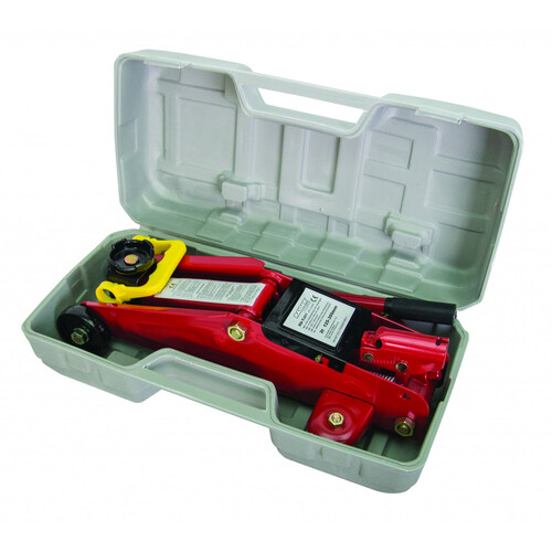 Хидравличен крик тип крокодил 2 Т в куфар Raider RD-TJ01