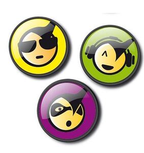 Щифтове Roller Emoticonos Cool Roller Nikidom Щифтове Roller Emoticonos Cool Roller Nikidom