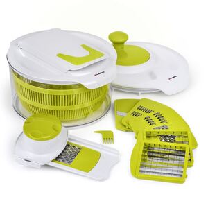 Многофункционална центрофуга за салати 5 в 1 Meliconi Meli Chef Многофункционална центрофуга за салати 5 в 1 Meliconi Meli Chef