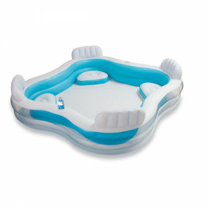 Семеен басейн със седалка 229 х 229 см Intex 56475