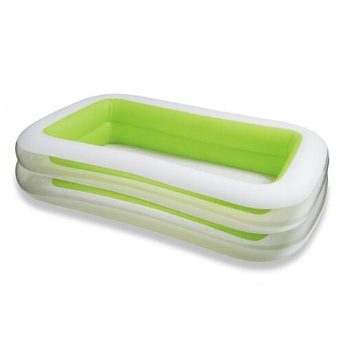 Надуваем басейн Семейство Intex 56483NP 262 х 175 см