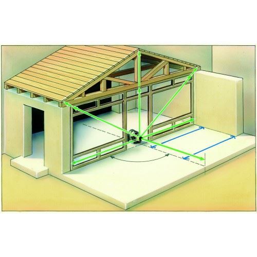 Ротационен лазер Quadrum Green 410 S Laserliner