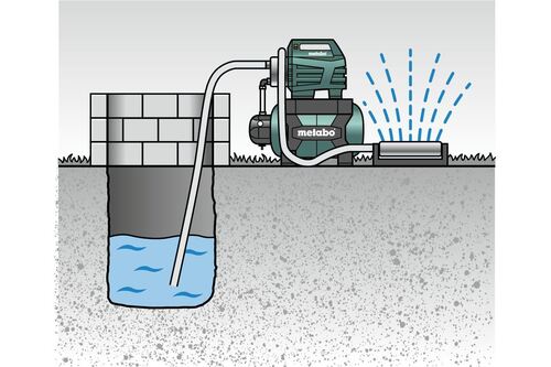 Хидрофор 1300 W Metabo HWW 4500/25 Inox