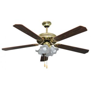 Декоративен таванен вентилатор 52 инча 60 W Elite EFR-0446 Декоративен таванен вентилатор 52 инча 60 W Elite EFR-0446