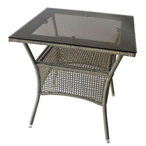 Градинска маса PVC ратан San Valente 45-1 75/75/75h