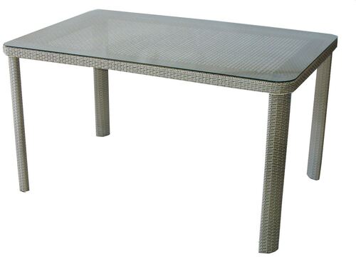 Градинска маса PVC ратан San Valente T 341-2