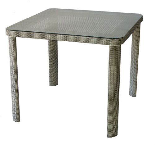 Градинска маса PVC ратан San Valente T 341-1