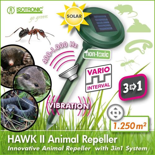 Соларен уред с ултразвук срещу вредители Isotronic