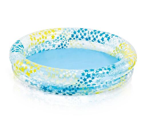 Надуваем детски басейн с топка и пояс Звезди Intex Stargaze
