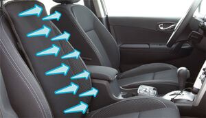 Седалка за автомобил с вентилация Innoliving + Адаптер 220 V Седалка за автомобил с вентилация Innoliving + Адаптер 220 V