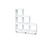 Етажерка Кубо 6 бяла-megahome.bg