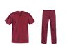 Медицински комплект туника и панталон Cesare бордо-megahome.bg