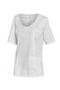 Медицинска дамска туника Ines бяла-megahome.bg