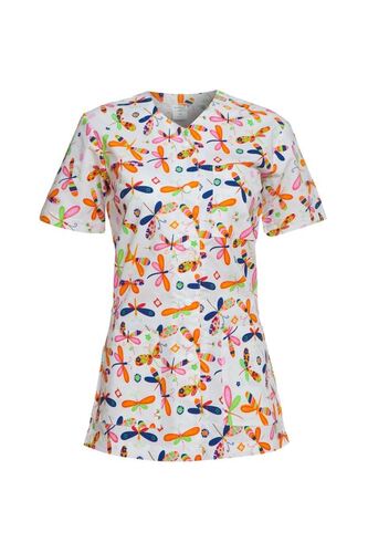 Медицинска дамска туника с копчета Carina кончета