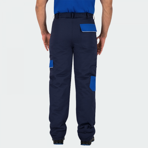 Работен зимен ватиран панталон Zeus