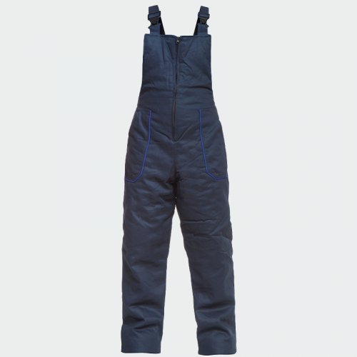 Работен зимен ватиран комплект яке и полугащеризон Tornado