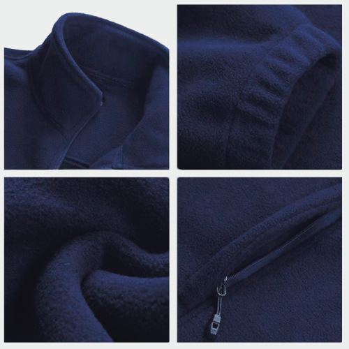 Работна поларена жилетка Hunter тъмно синя