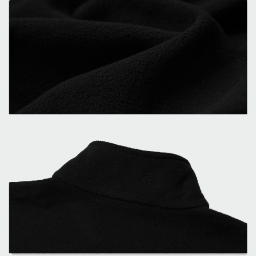 Работна поларена жилетка Hunter черна