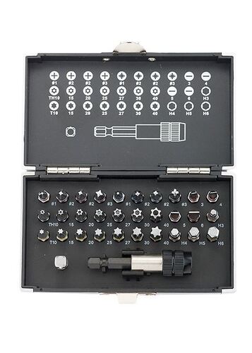 Комплект битове и магнитен адаптер Gross 32 части