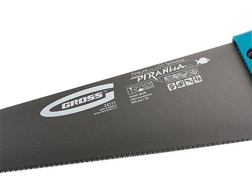 Трион за дърво 400-450мм 11-12 TPI закалени 3Dзъби Gross Piranha