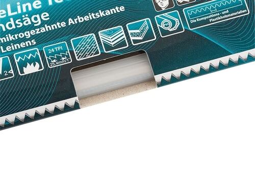 Трион за ламинат 360 мм 15-16 TPI закалени 2D зъби Gross Piranha