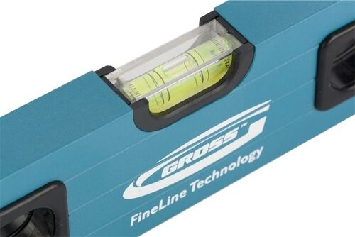 Нивелир алуминиев с дръжки 400 - 2000 мм 3 либели подсилен Gross