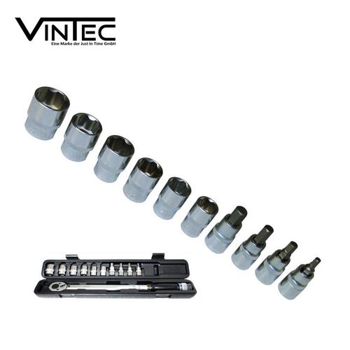 Динамометричен ключ 1/2“ (40 - 210Nm) с куфар VINTEC