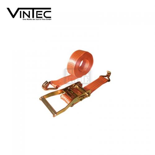 Обтяжен колан с тресчотен механизъм и куки, 8 m, 5.0 Т VINTEC