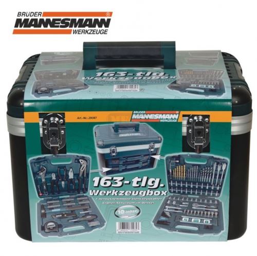 Комплект инструменти в куфарче 163 части Mannesmann