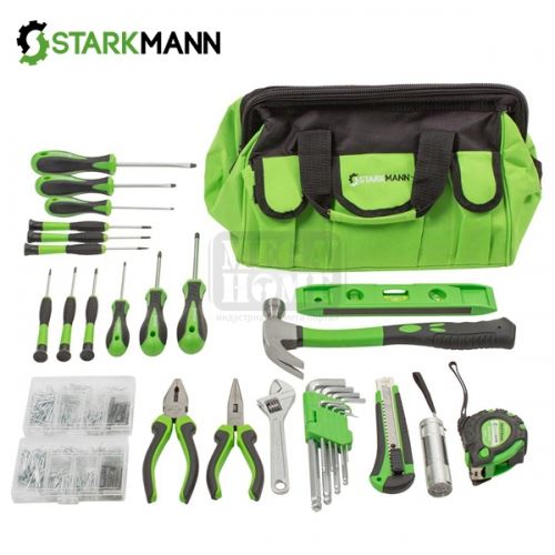 Комплект 29 инструмента с чанта, 756 части STARKMANN