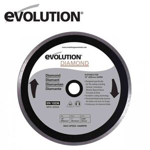 Диамантен диск 255 mm EVOLUTION Диамантен диск 255 mm EVOLUTION
