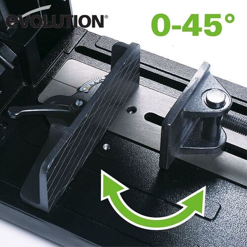 Отрезна машина EVOSAW355 с диск за рязане на стомана EVOLUTION