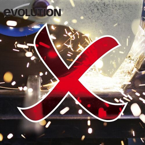 Отрезна машина EVOSAW355 с диск за рязане на стомана EVOLUTION