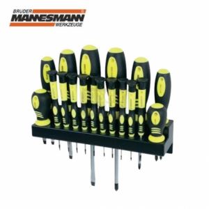 Комплект отвертки със стойка, 18 бр. Mannesmann